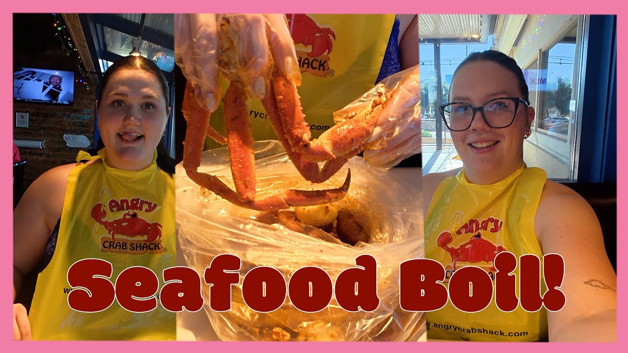 Seafood Boil at Angry Crab Shack! 🦀 🍤 🦞