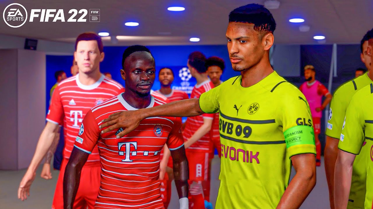 FIFA 22 PS5 | Borussia Dortmund Vs Bayern Munich Ft. Haller, Mane, | (4K HDR 60) Gameplay