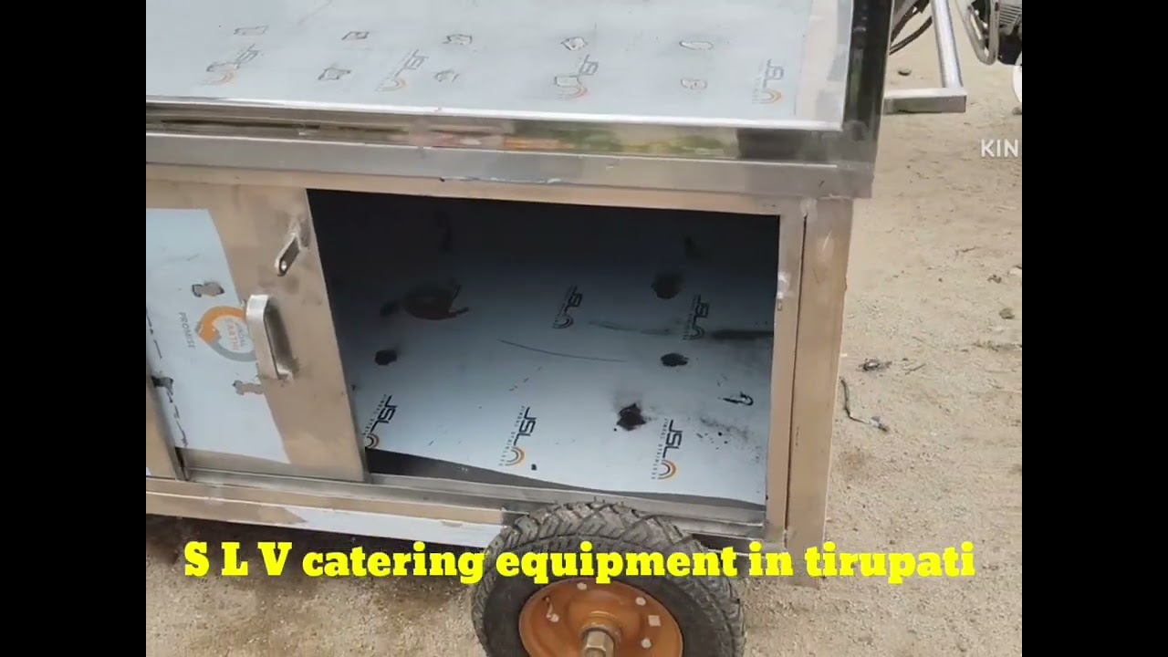 Food counter prepared by S L V catering equipment in tirupati contact number 9848870655//9573255597/