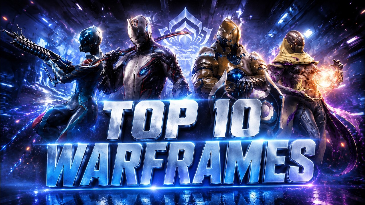✅WARFRAME TOP 10 WARFRAMES I TOP PERSONAL😁