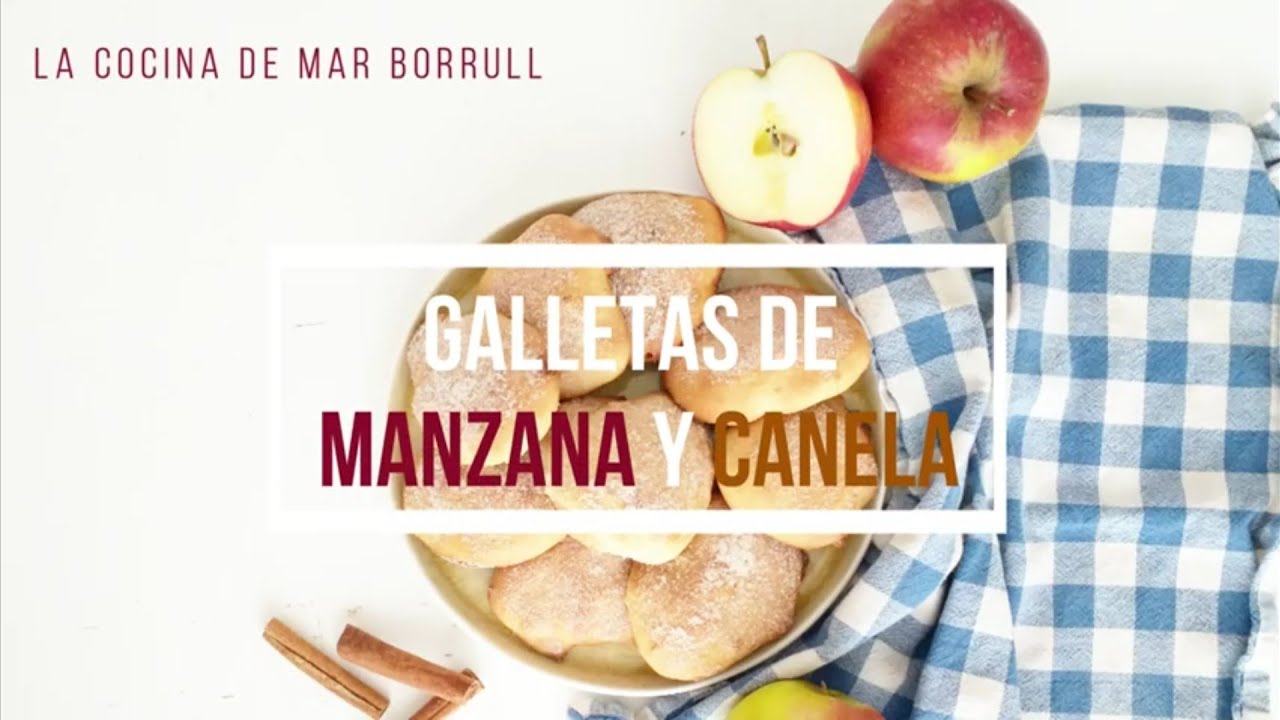 GALLETAS de manzana y canela | La Cocina de Mar Borrull