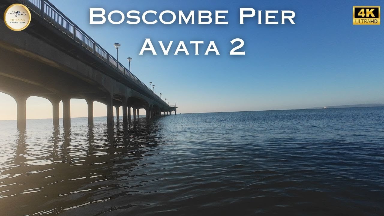 Boscombe Pier Sitting Proud on Bournemouth Beach in the Sunshine