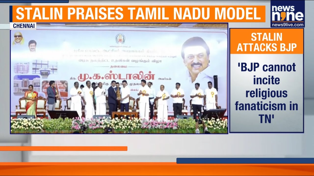 Stalin Hits Out at BJP | &ldquo;Different India of Poverty, Violence&rdquo; | Tamil Nadu vs BJP States