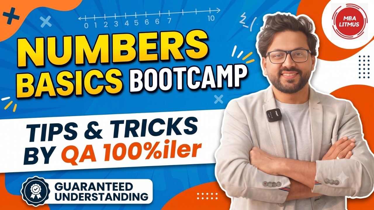 Numbers Basics Bootcamp | Guaranteed Understanding | Tips & Tricks by QA 100%iler | MBA Litmus