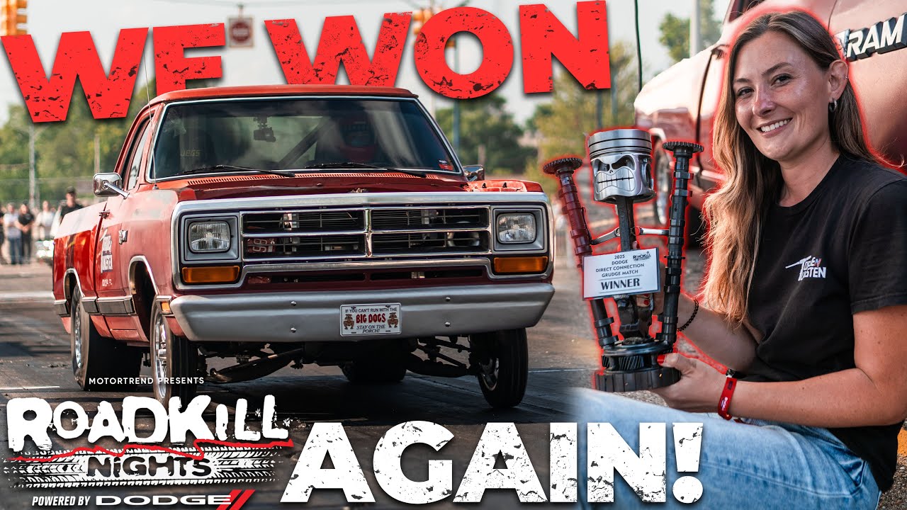 BACK TO BACK Roadkill Nights Champion! We Did It......AGAIN!!