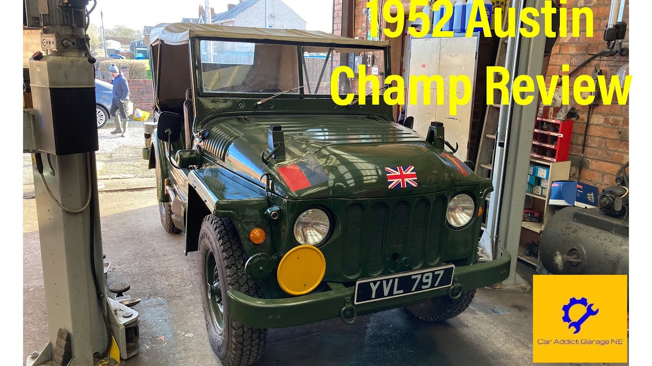 Обзор Austin Champ | 1952 | Двигатель, разработанный Rolls Royce | MOD | PT1