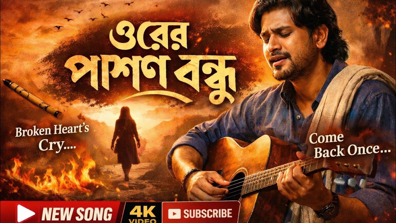 ওরে পাষাণ বন্ধু | O Re Pashan Bondhu | Emotional Bengali Song | Broken Heart Cry