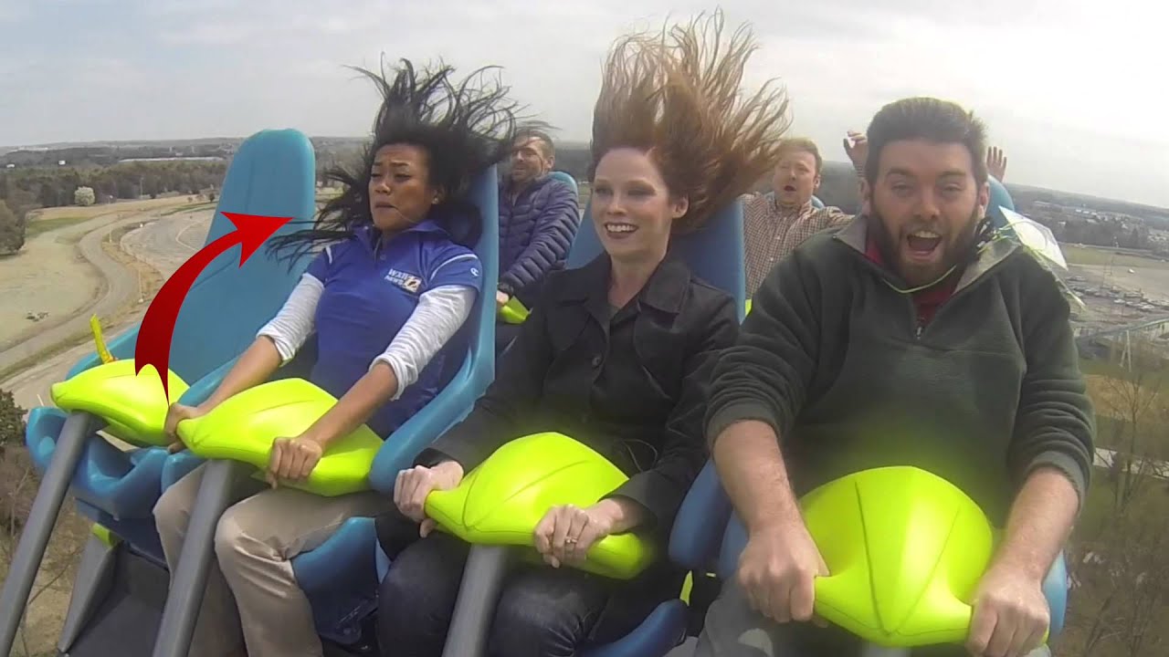 A Ride on the Biggest Giga Coaster in the World: Carowinds Fury 325