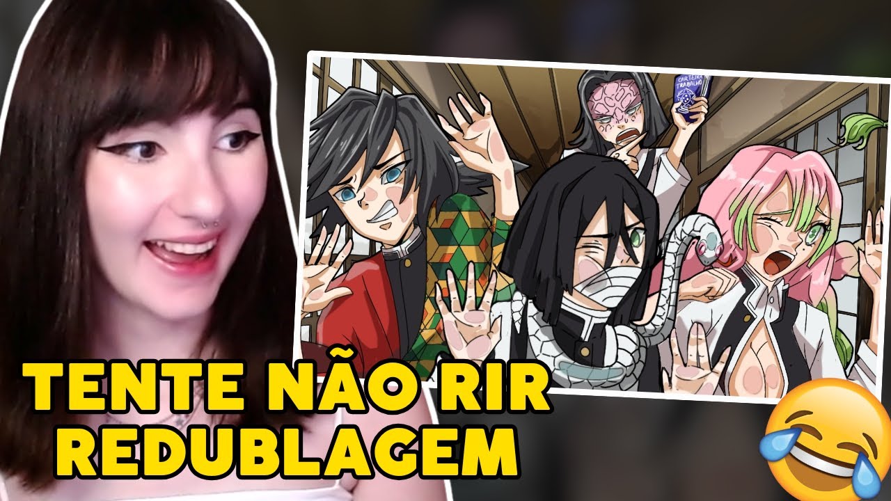 A VERDADEIRA PIOR REUNIÃO DE KIMETSU (PARÓDIA / REDUBLAGEM) - Cátia React