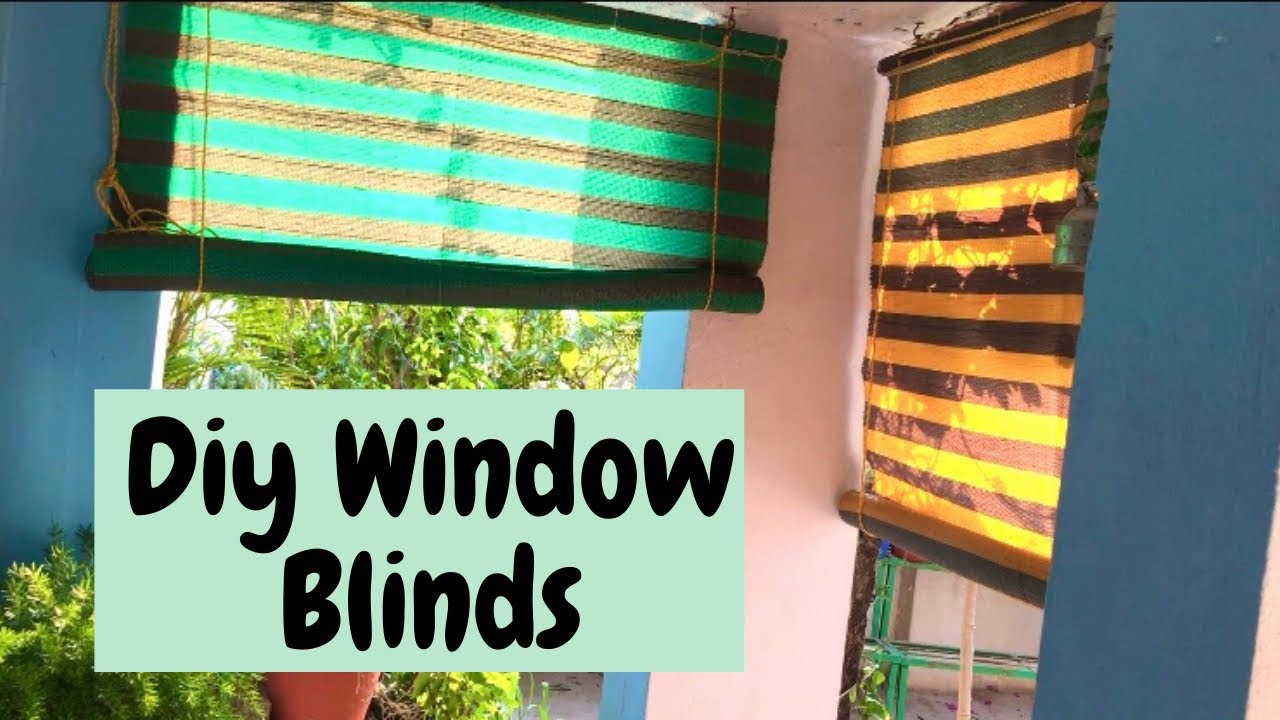 DIY Window Blinds