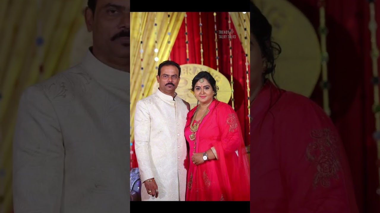 Actress Radha with her husband | @TrendyTalkyTalks #shots