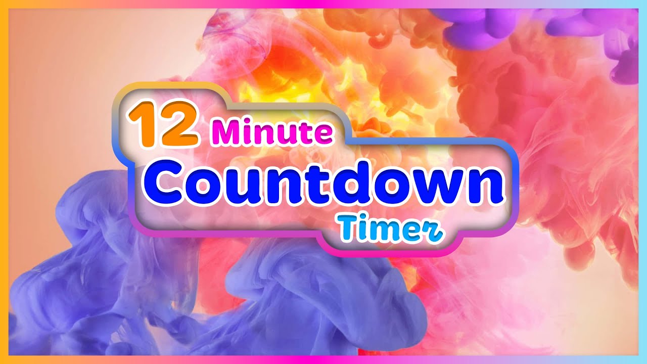 12 Minute Countdown Timer Music (Relaxing, Classroom)