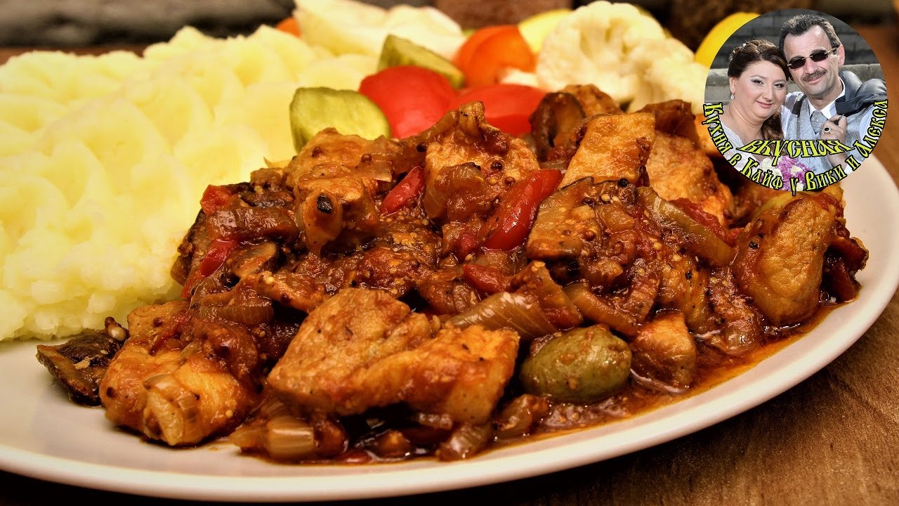ТУШЁНОЕ МЯСО. ЖАРКОЕ, СВИНИНА С ОВОЩАМИ. Просто тает во рту. Ну очень вкусно.