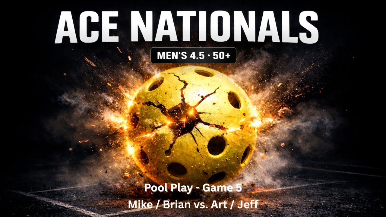 2026 Ace Pickleball Nationals - Men's Over 50 4.5 - Game 5