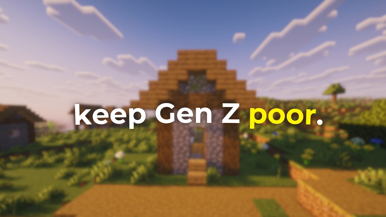 This System is designed to keep the Gen Z Poor. (here's proof)