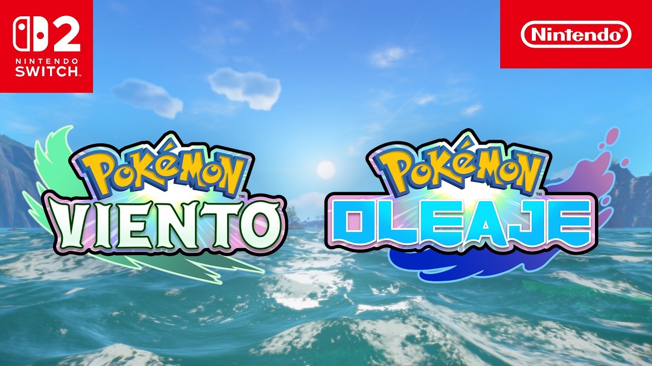 Pok&eacute;mon Viento y Pok&eacute;mon Oleaje (Nintendo Switch 2)