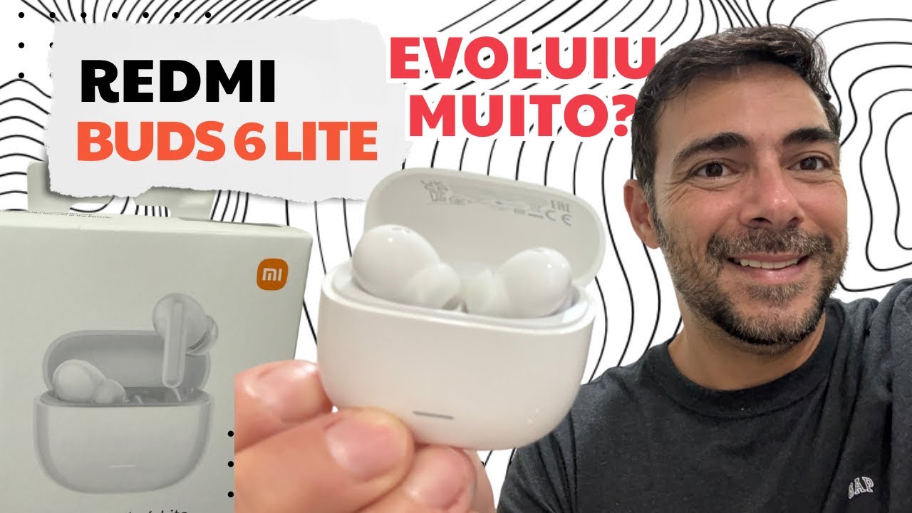 Opinião bem sincera sobre o fone Redmi Buds 6 Lite! Comparando com versões anteriores