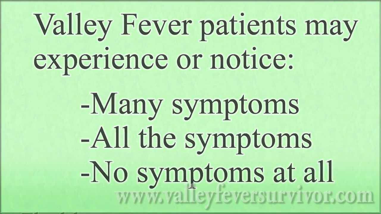 Part 4: Valley Fever Symptoms (Valley Fever Survivor Educational Film Series)
