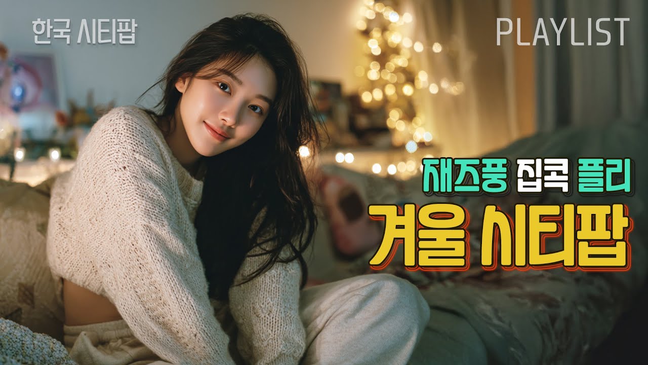 집콕 플리 / 재즈풍 한국 시티팝 🌙| LP감성, 시티팝 플레이리스트 [8090 Korean city pop, playlist]