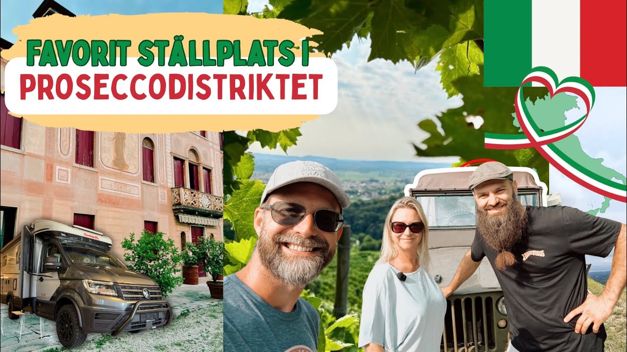 Med husbilen till en vingårdspärla i Proseccodistriktet 🇮🇹🥂