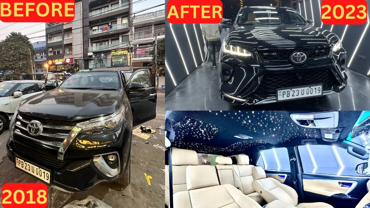 इसे कहते हैं समय पर दिमाग लगाना 🦾 Fortuner 2018 to 2023 Legender | Toyota Fortuner 2023 | Modified