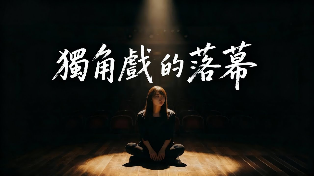 獨角戲的落幕〈歌詞MV〉- 舞台燈光熄滅，獨角戲謝幕後，失戀也是重生的開始。#流行歌曲 #抒情歌 #失戀 #重生 #獨角戲