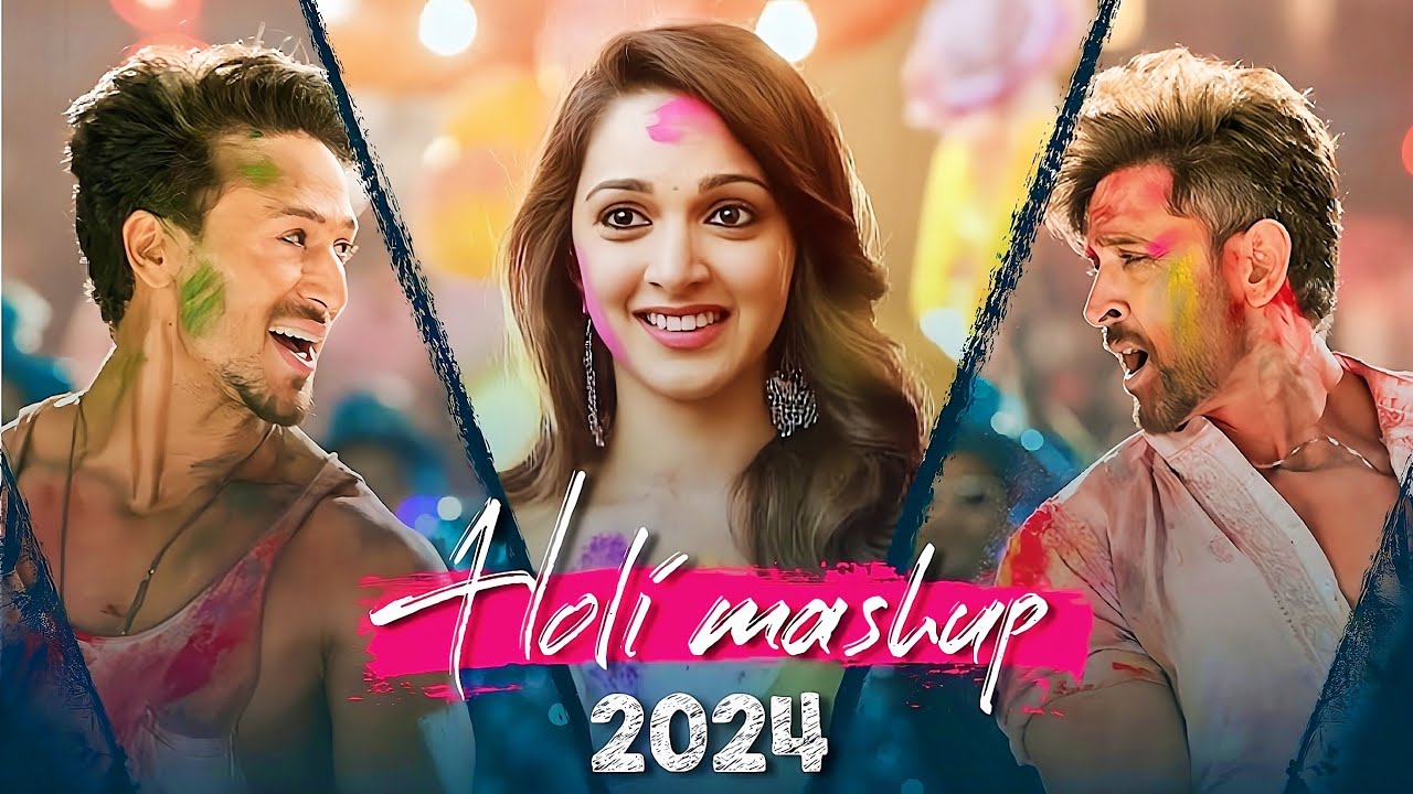 Holi Mashup 2024 | Pradeep Music | Best of Holi Dance Mashup 2024 | Holi Special Party Songs