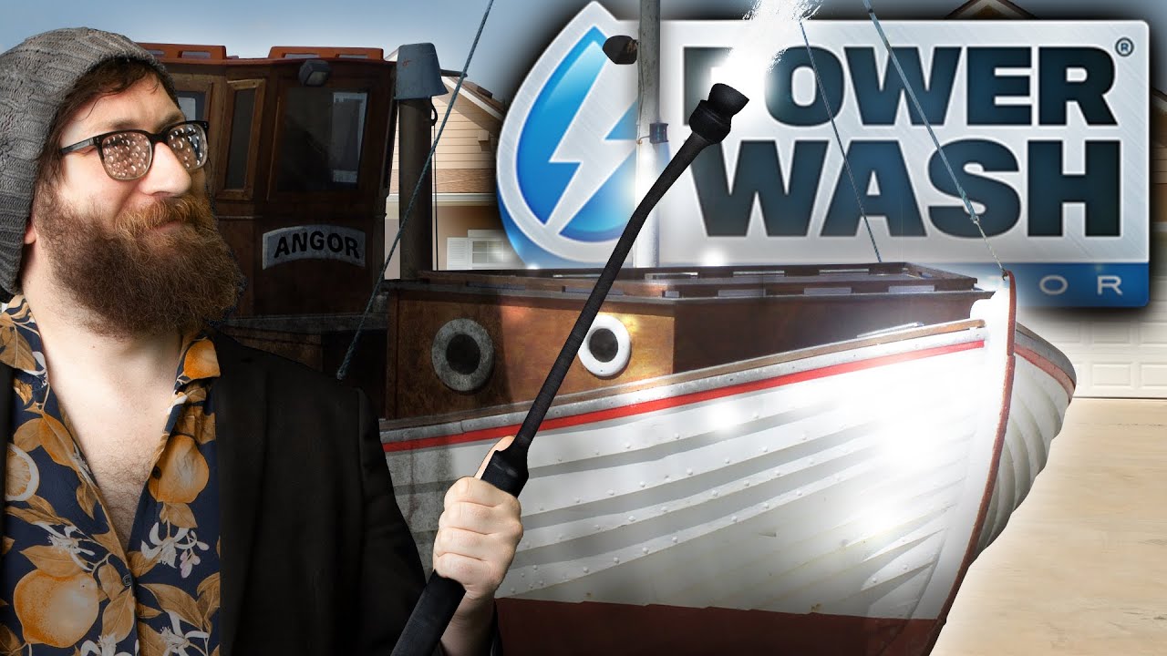CLEANING MY DREAM BOAT! - POWERWASHER SIMULATOR (Superchill)