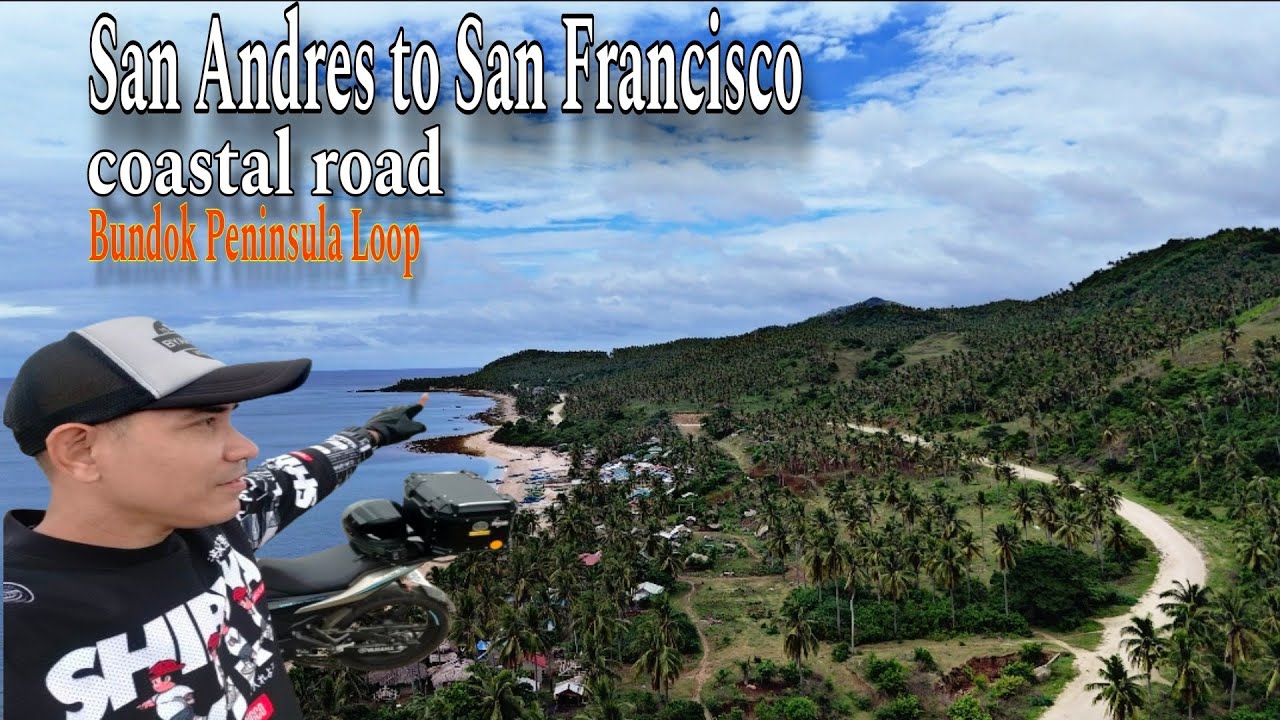 Exploring Bondoc Peninsula San Andres to San Francisco Quezon coastal road || Bondoc pinensula loop