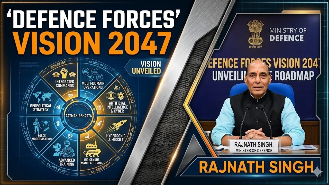 India&rsquo;s Military Vision 2047 🇮🇳 | Future of Army, Navy & Air Force Explained #Indianarmy#Defence