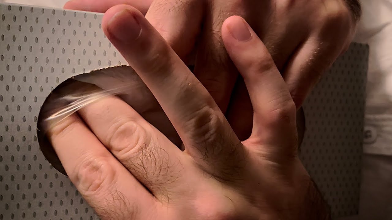 👐Playful Hands Embrace the Tissue Box ❌| ASMR 