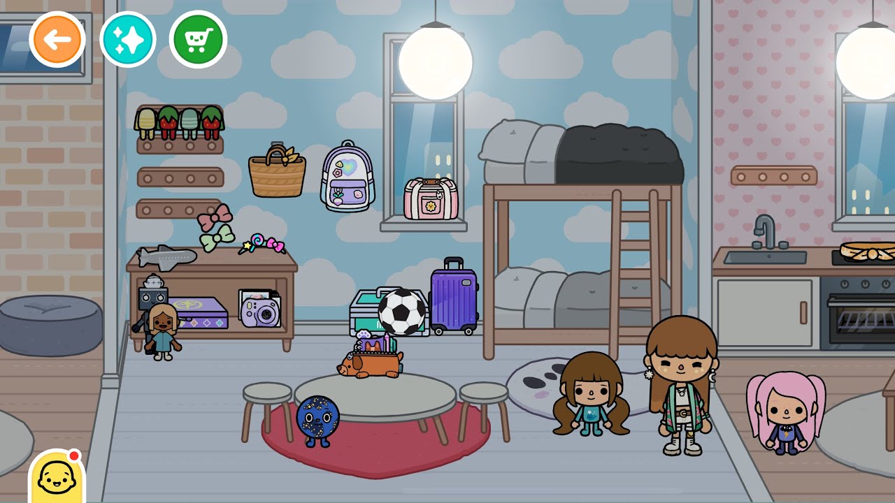 Bal kızın aile macerası Toca Boca
