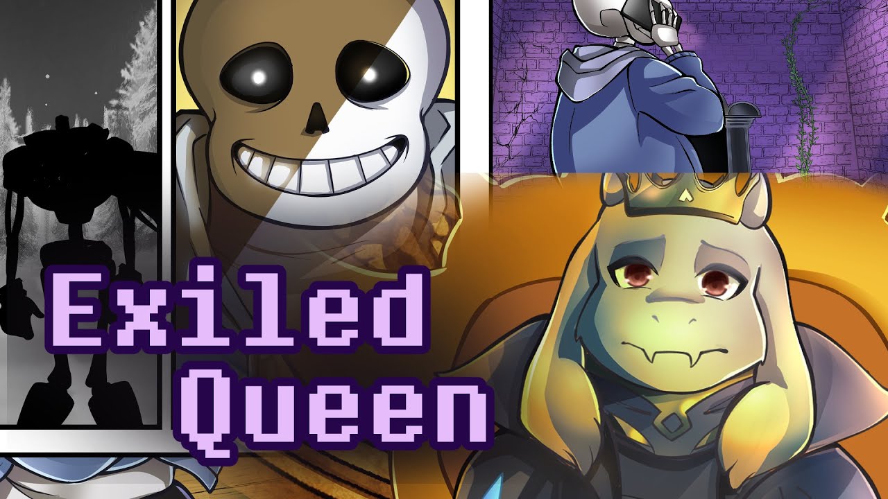 Exiled Queen - Undertale Comic