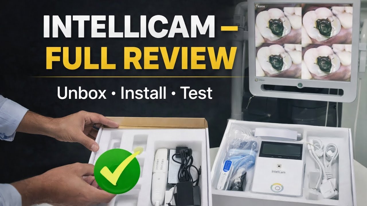 Интраоральная камера IntelliCam 16MP — распаковка, настройка и честный обзор.