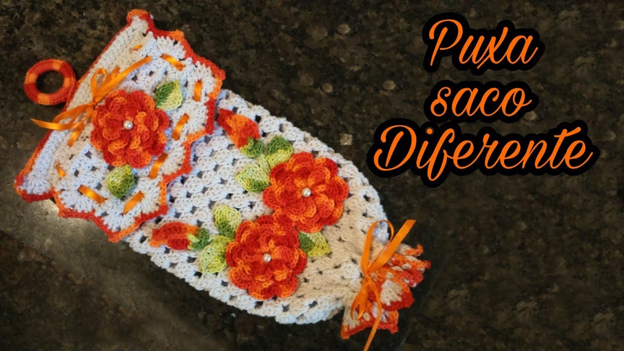 🌼Puxa saco diferente - DIY