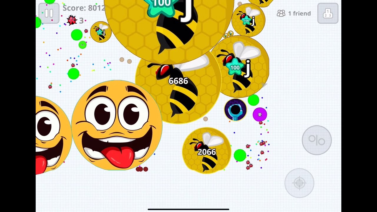 Agario Mobile - パパLIVEに煽られたからしばいてみた！