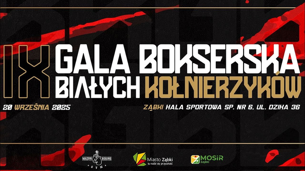 Na żywo: IX Gala Bokserska Białych Kołnierzyków