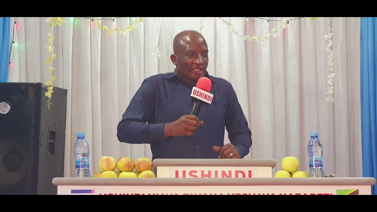 BWANA YUPO PAMOJA NAWE EWESHUJAA/PASTOR FABIAN PAULO KATEME NO 0755317203