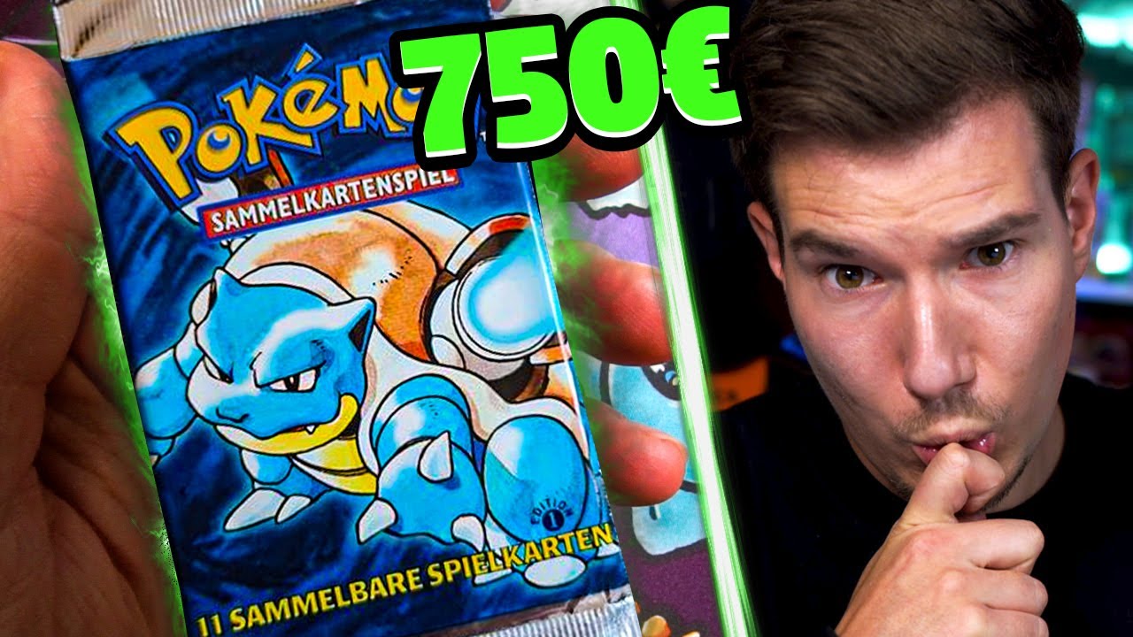 Hat sich mein 750€ First Edition Base Set Booster gelohnt?!🔥😱