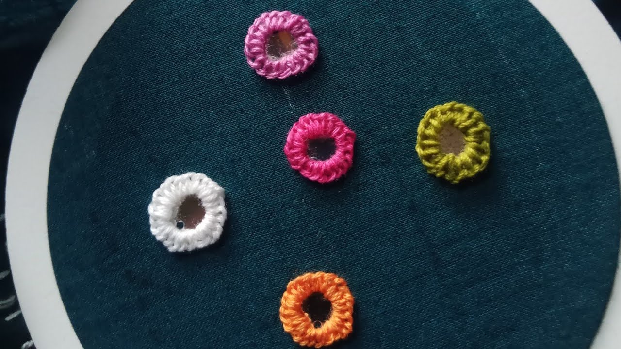 সবচেয়ে সহজভাবে ডলার বসানো/ Easy & Simple doller work step by step/ Doller work / Mirror work !!