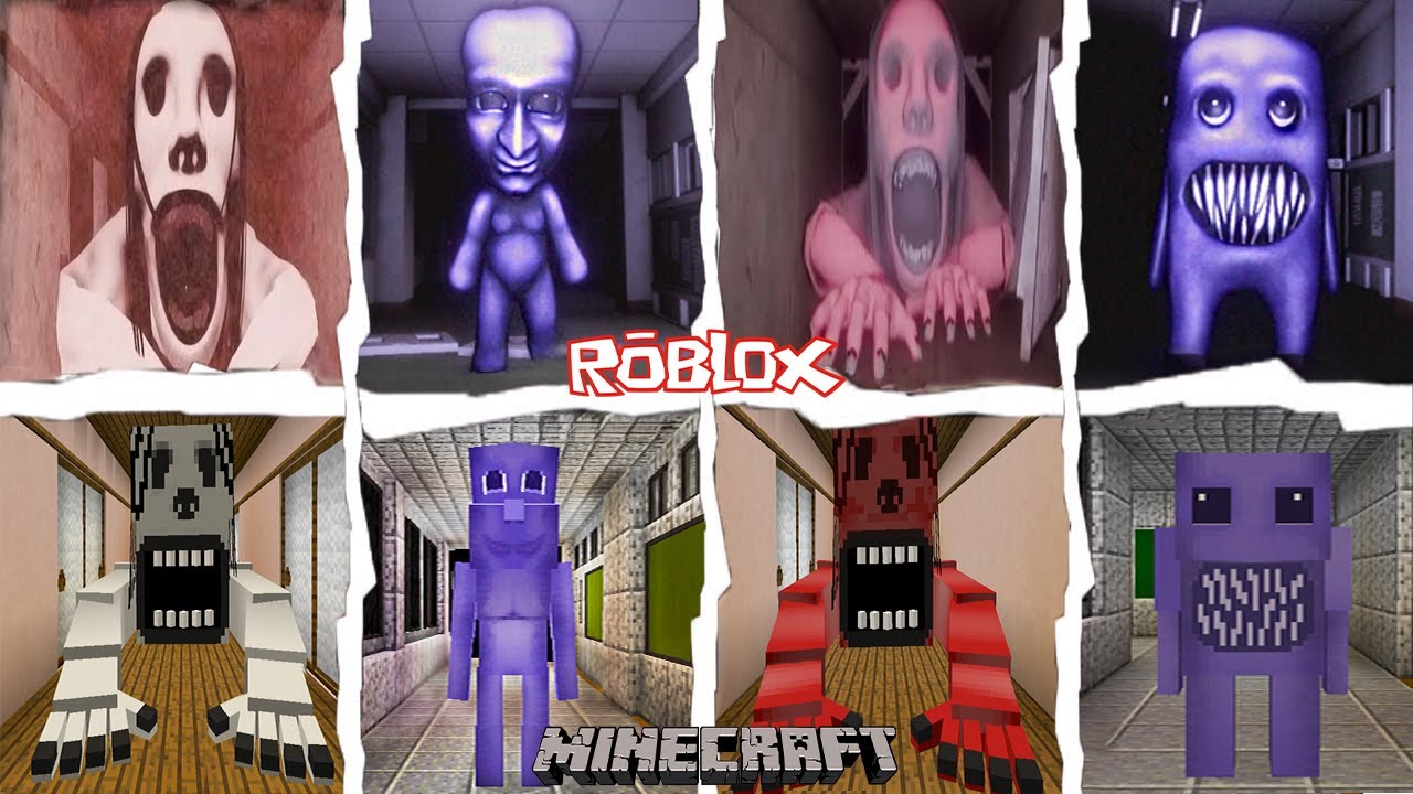 AOONI Nightmare & PETA PETA - ALL JUMPSCARES vs MINECRAFT