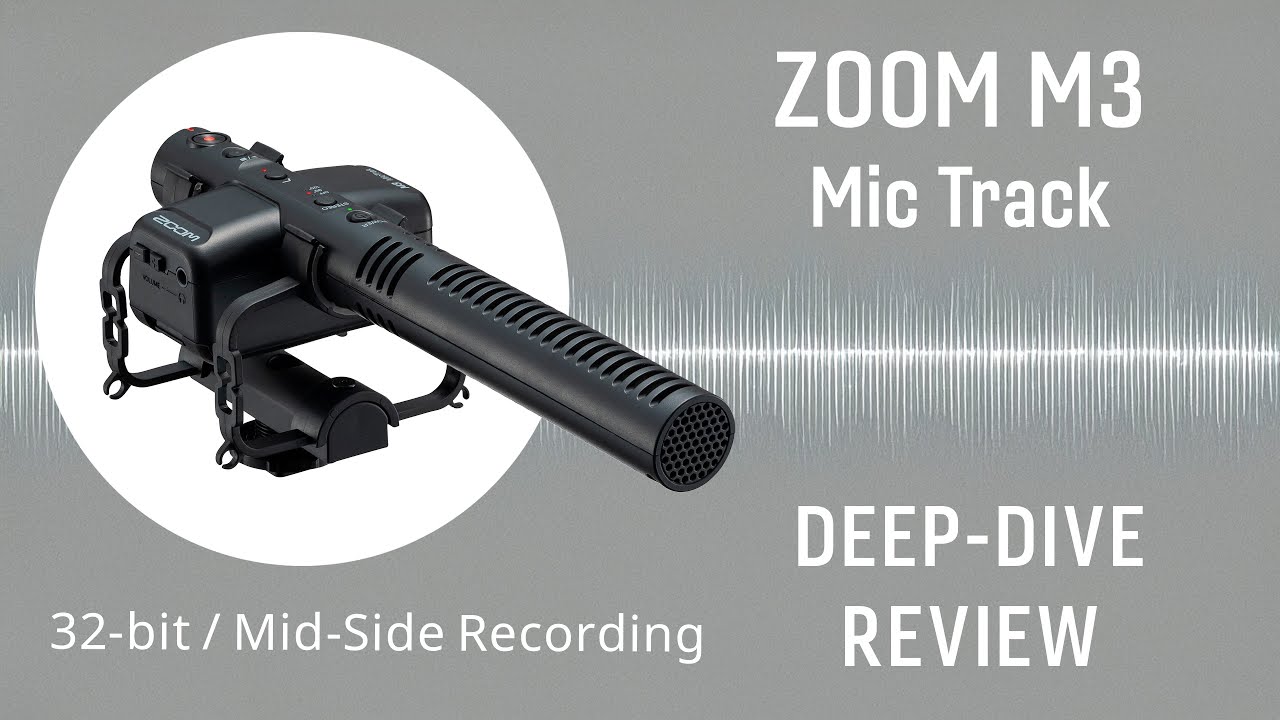Zoom M3 Mic Track Deep-Dive Review - Unboxing, Review, Test and Analysis