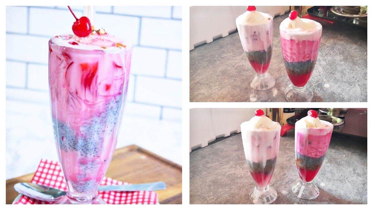 Refreshing Falooda Recipes | Homemade Faluda Recipes | Easy Summer Dessert Recipes | delicious