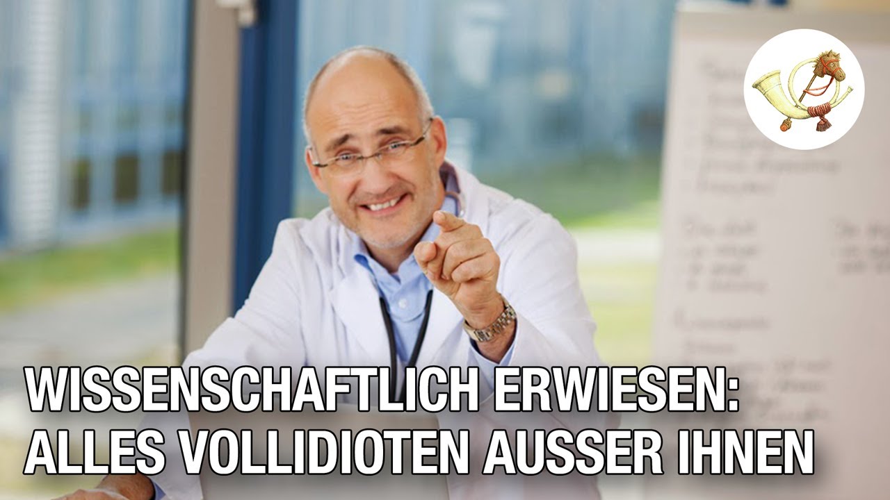 Wissenschaftlich erwiesen: Alles Vollidioten au&szlig;er Ihnen [Postillon24]