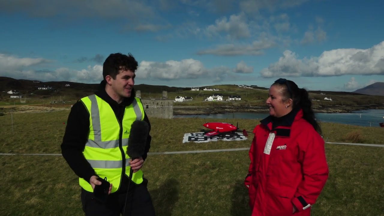 Drone Delivery of Medical Supplies to Clare Island