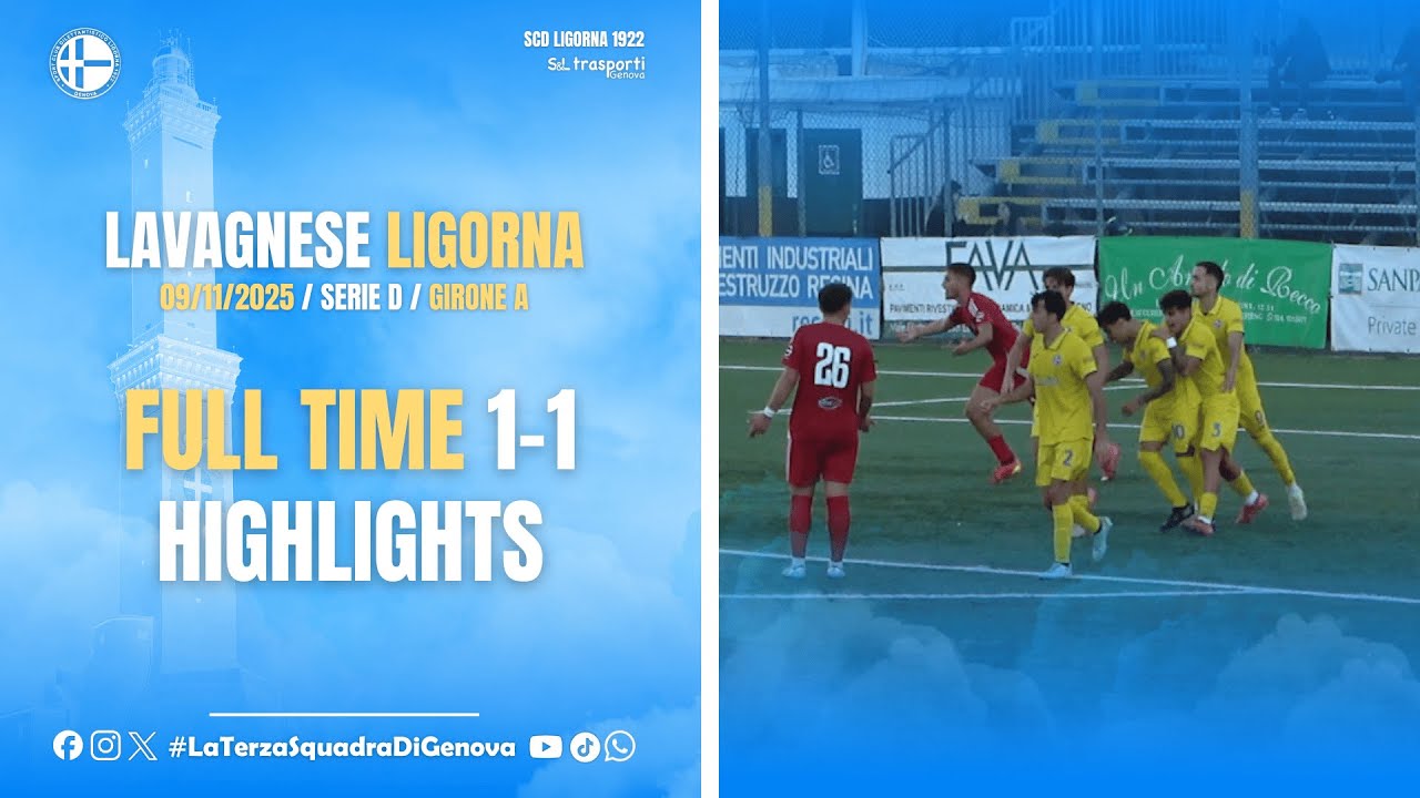 🎥 Lavagnese vs Ligorna 1-1 | Highlights