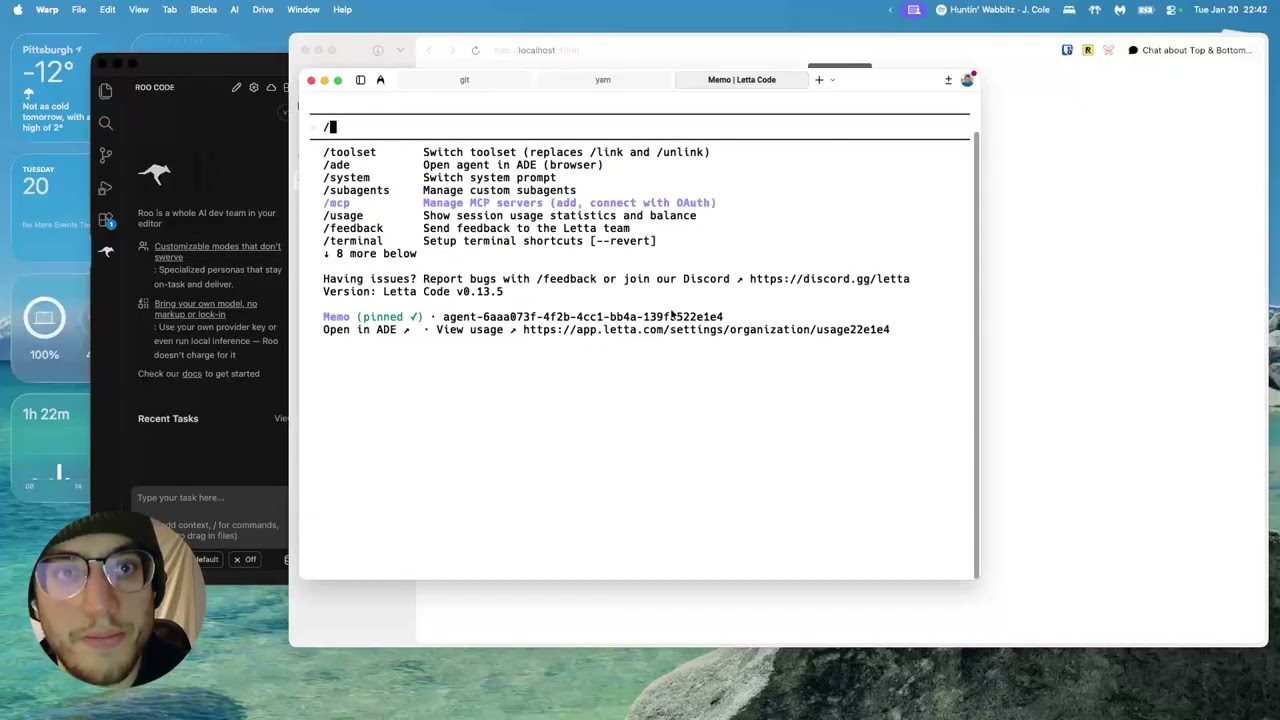 Provider Agnostic Agentic Coding with OpenCode and Letta