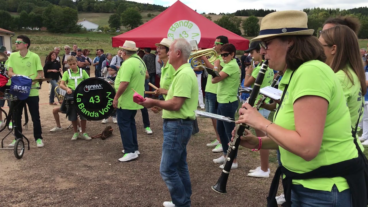 La Banda Vorey'V - La ballade Nord Irlandaise - St Jean de Nay - 2 septembre 2018
