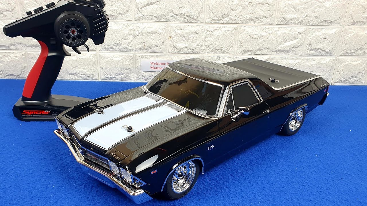 Unboxing Kyosho Chevy El Camino SS 396 Rc 1969  Fazer Mk2 1/10 Muscle Cars Long Frame Version L