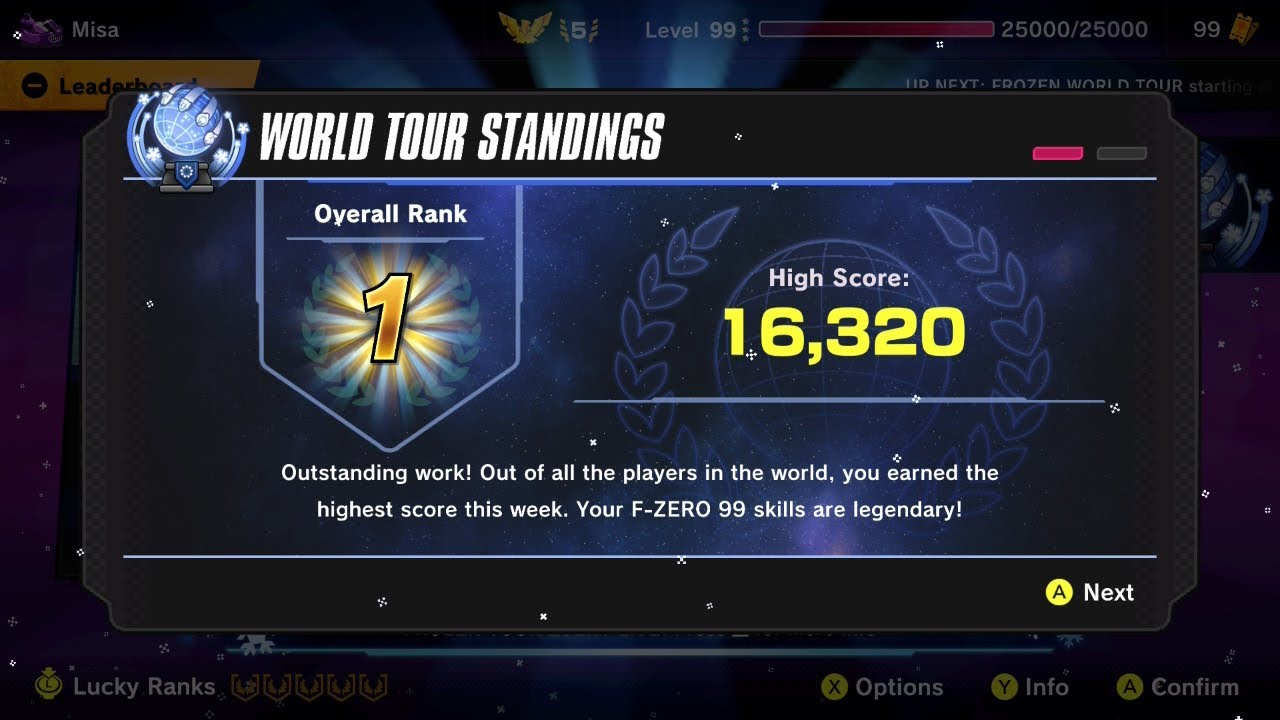 F-Zero 99 - Как я занял ПЕРВОЕ место в мировом турне по мультфильму «Холодное сердце»